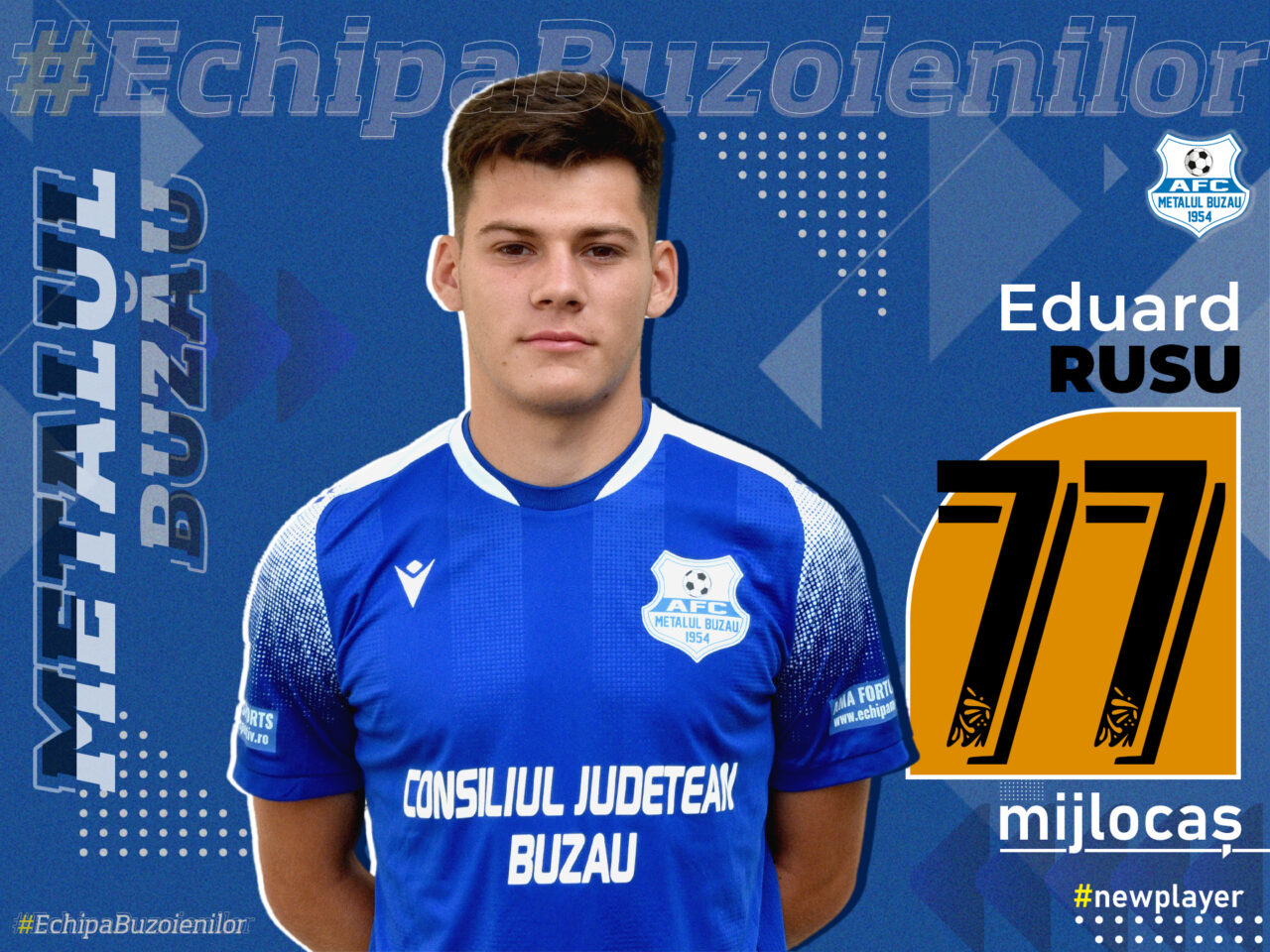 BINE AI VENIT, EDUARD RUSU!