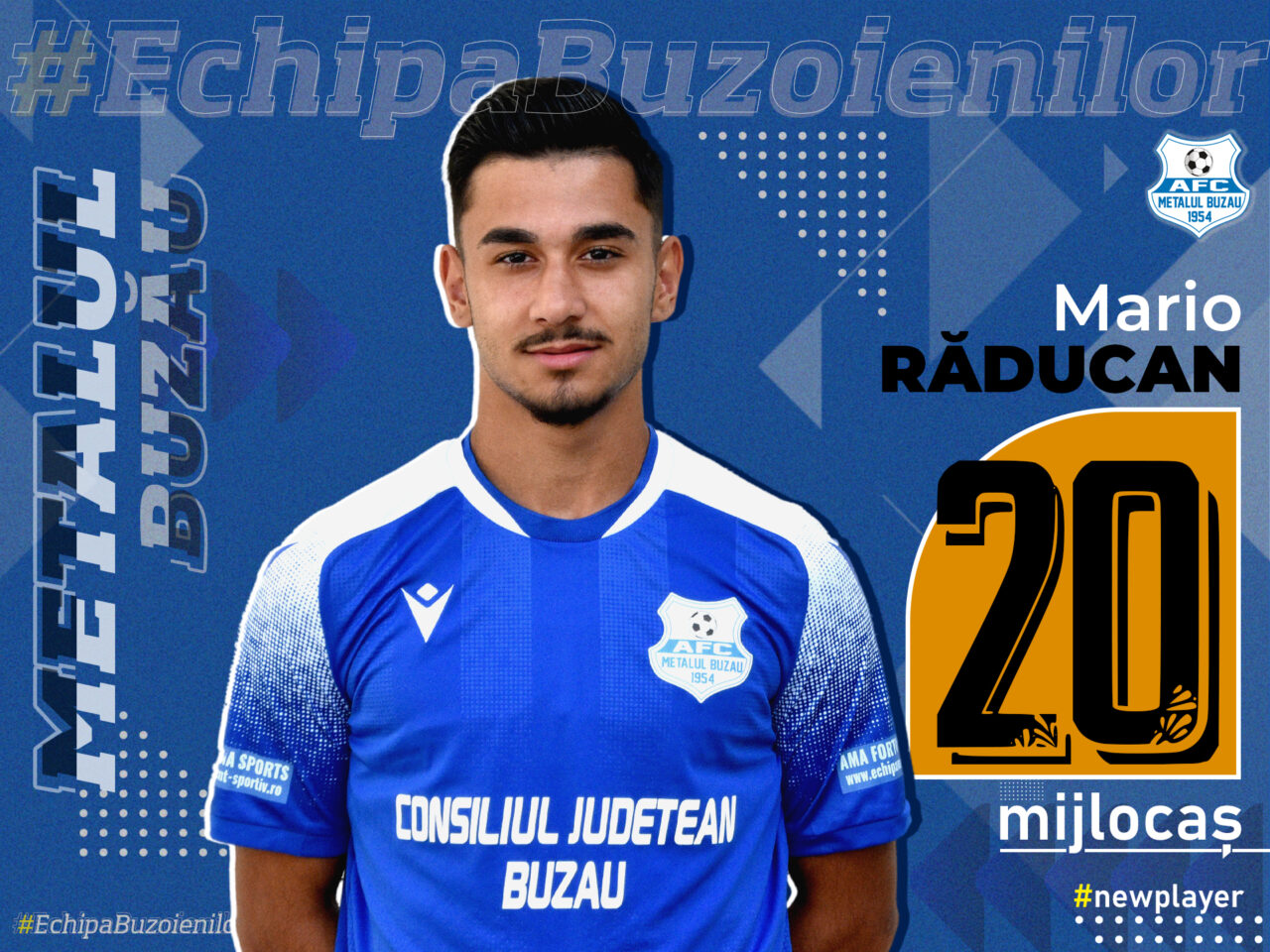 BINE AI VENIT, MARIO RĂDUCAN!