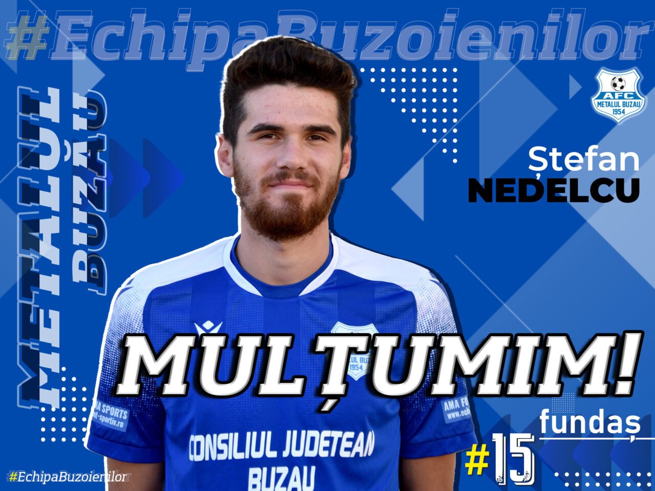 MULȚUMIM, ȘTEFAN NEDELCU!