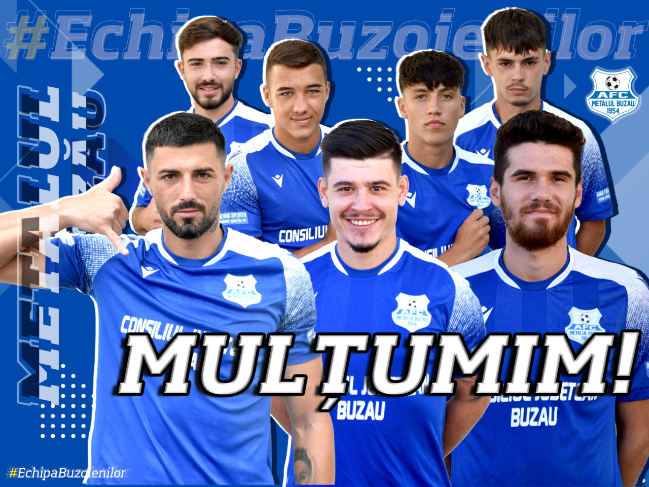 MULȚUMIM!