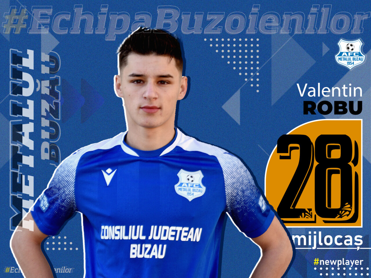 BINE AI VENIT, VALENTIN ROBU!
