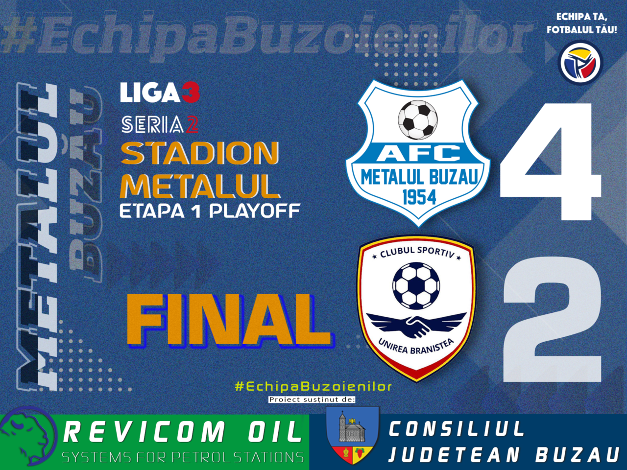 DEBUT CU VICTORIE ÎN PLAYOFF