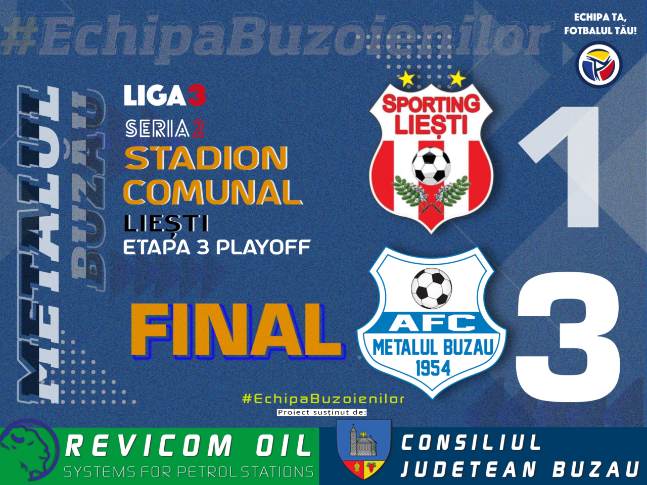 A TREIA VICTORIE ÎN PLAY-OFF