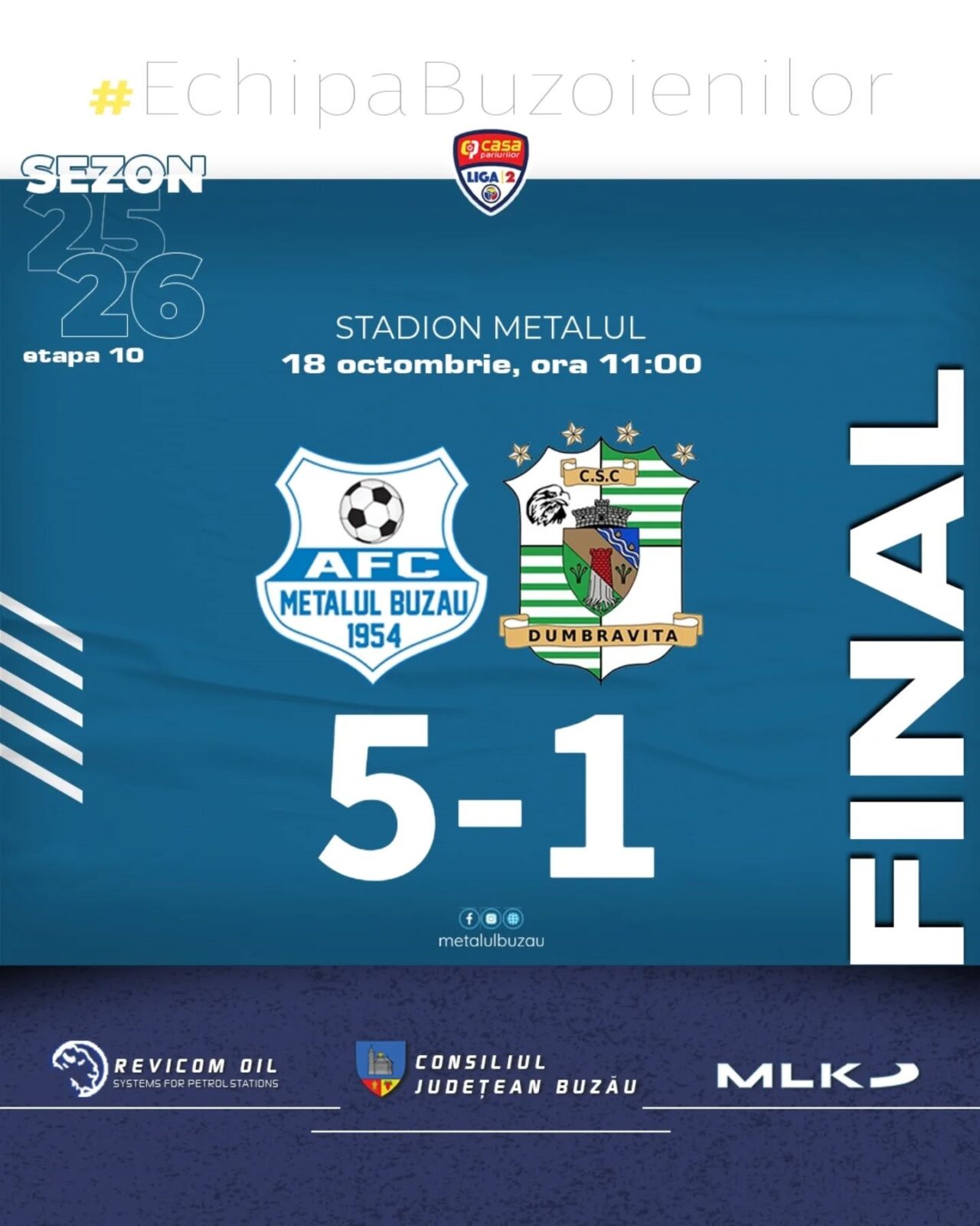 VICTORIE CU DUMBRĂVIŢA