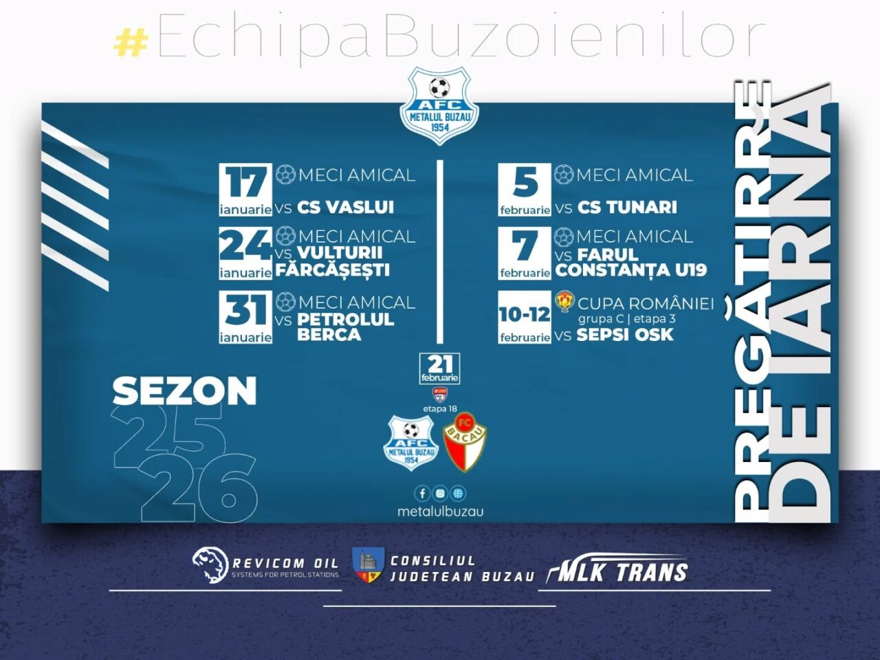 PROGRAM PREGĂTIRE IARNĂ PROGRAM PREGĂTIRE IARNĂ