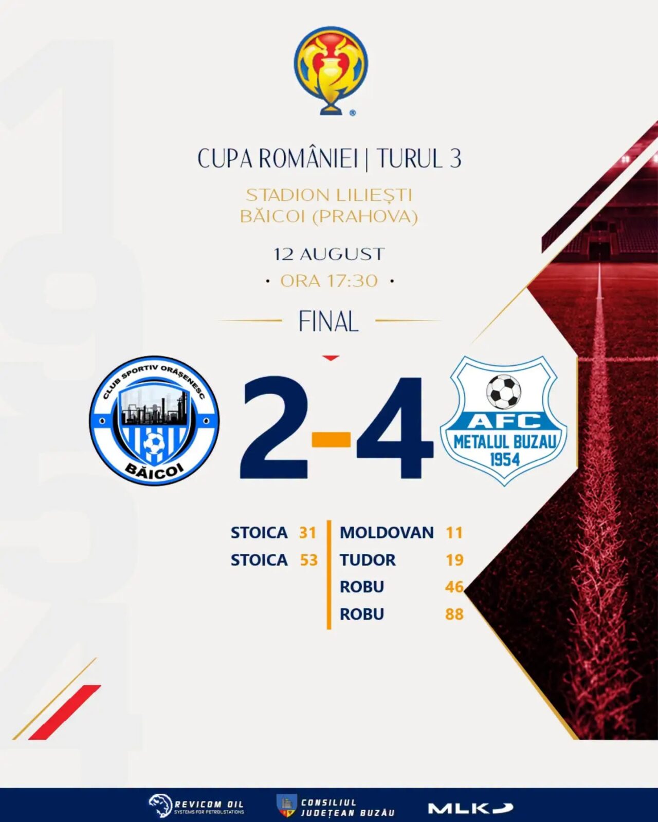 DIN NOU ÎN PLAY-OFF-UL CUPEI ROMÂNIEI