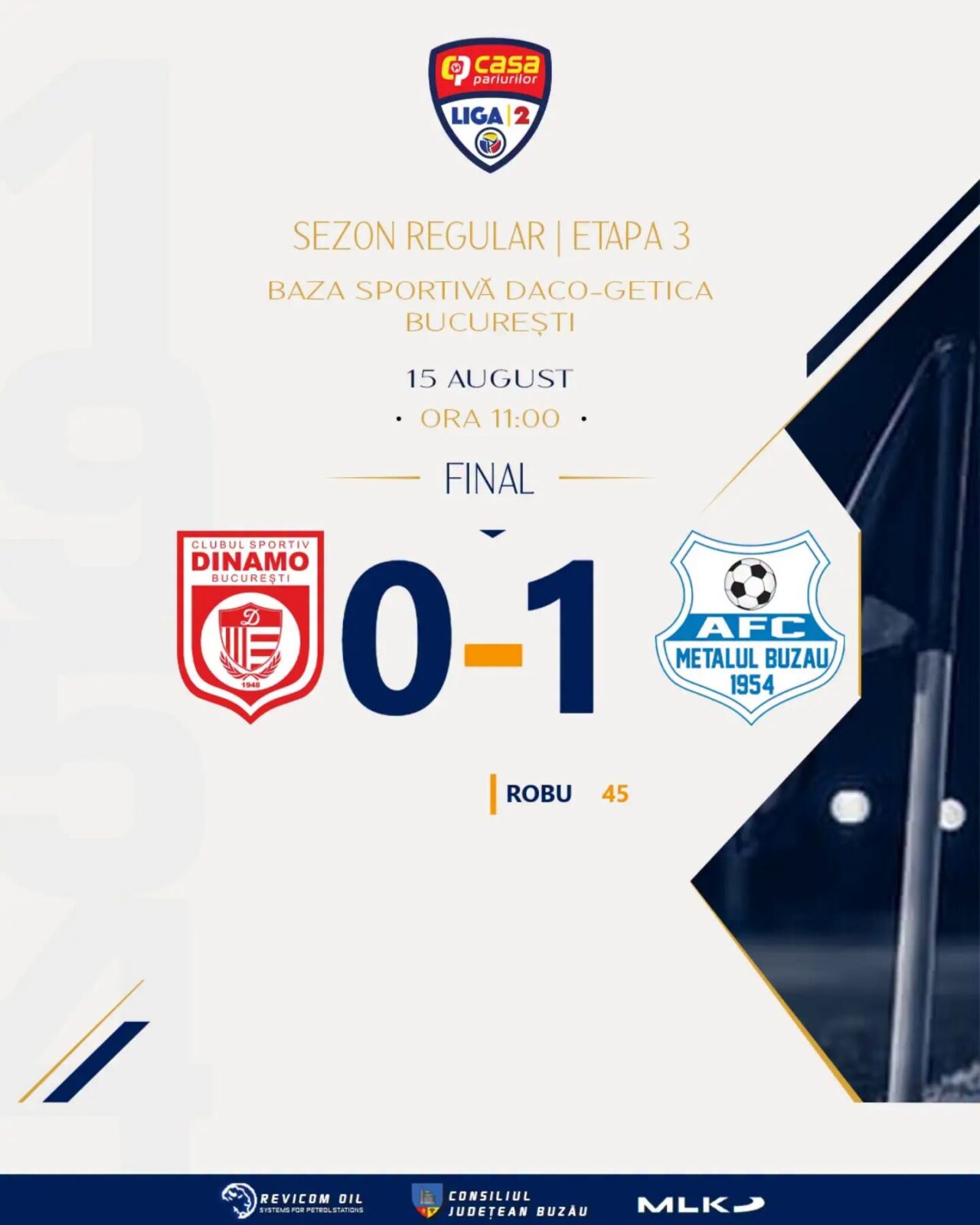 VICTORIE CU CS DINAMO